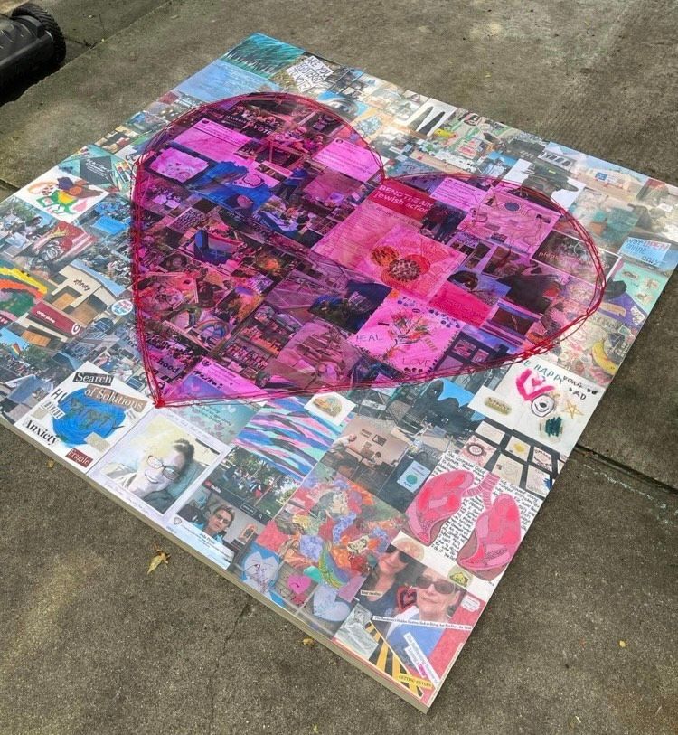 Healing Hearts Community Collage