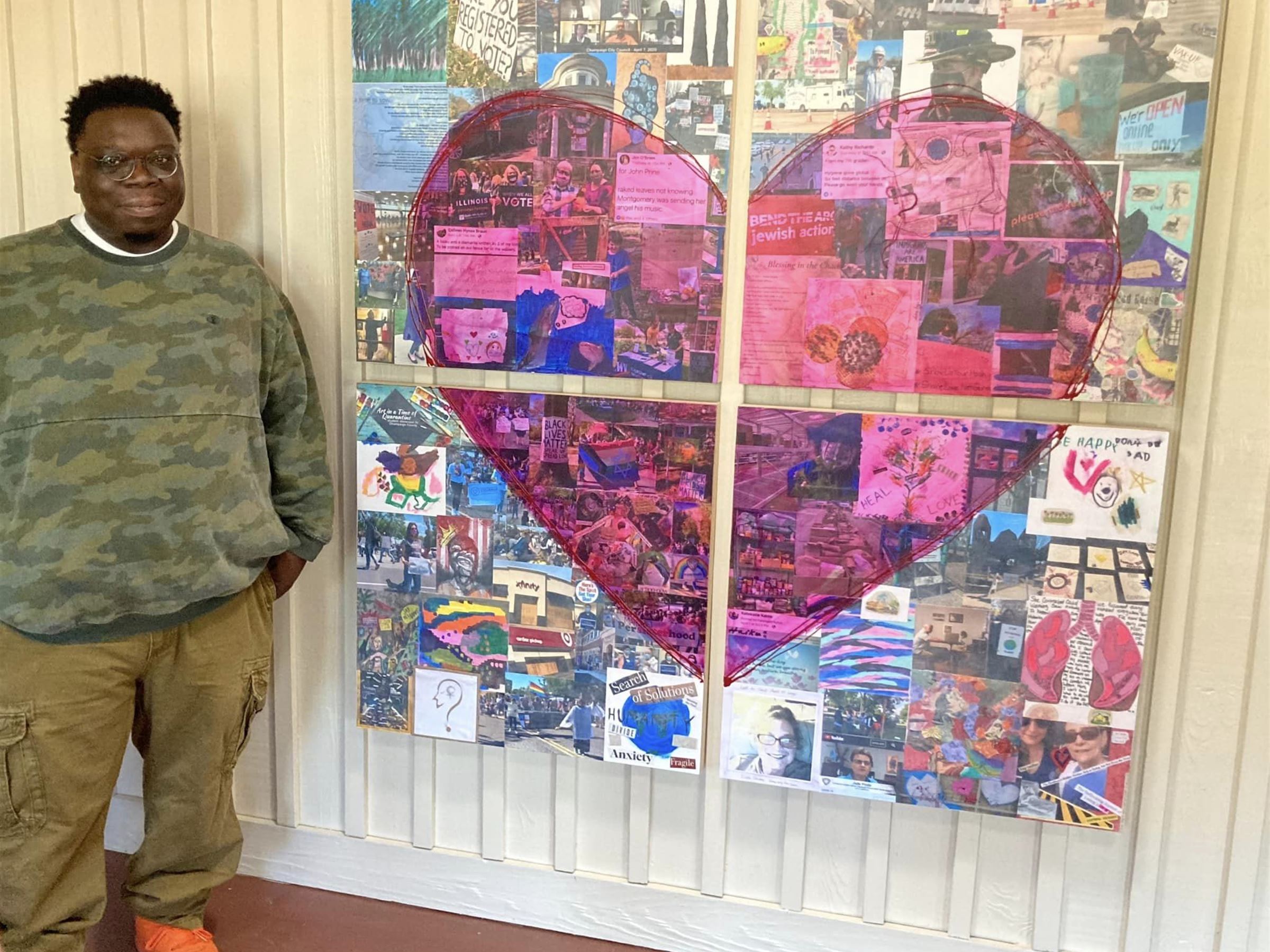 Healing Hearts Community Collage Opening