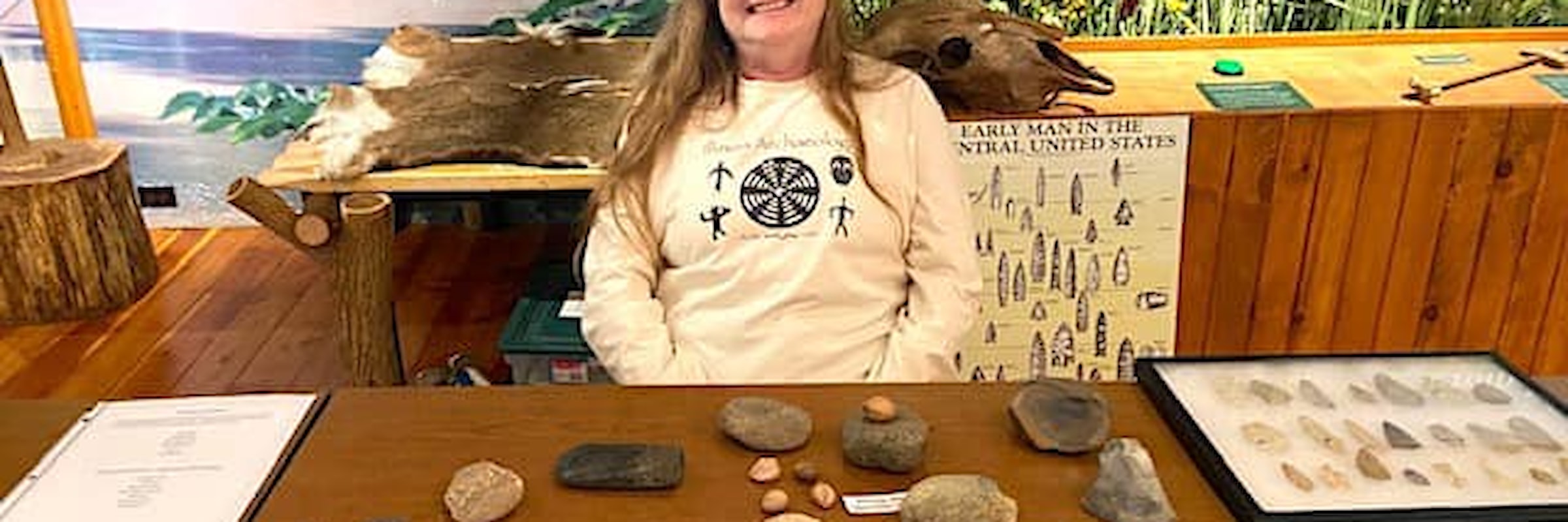 Audrey Roche Explore Archaeology Open House