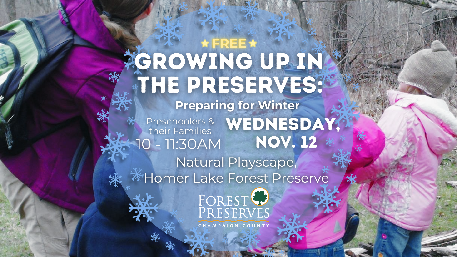 GROWING UP IN THE PRESERVES: PREPARING FOR WINTER