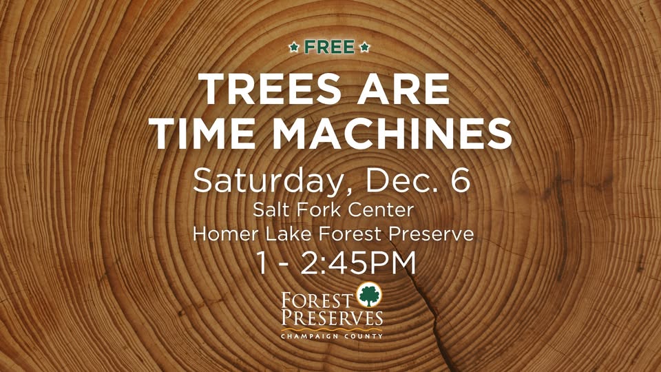 TREES ARE TIME MACHINES