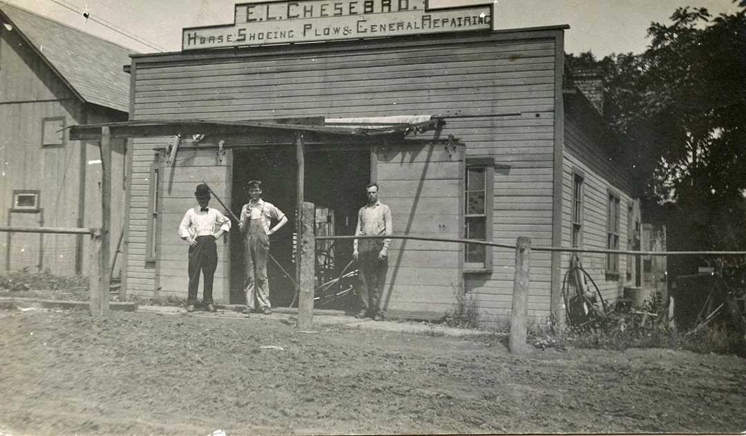 Chesebro Blacksmith Shop & Family Collection